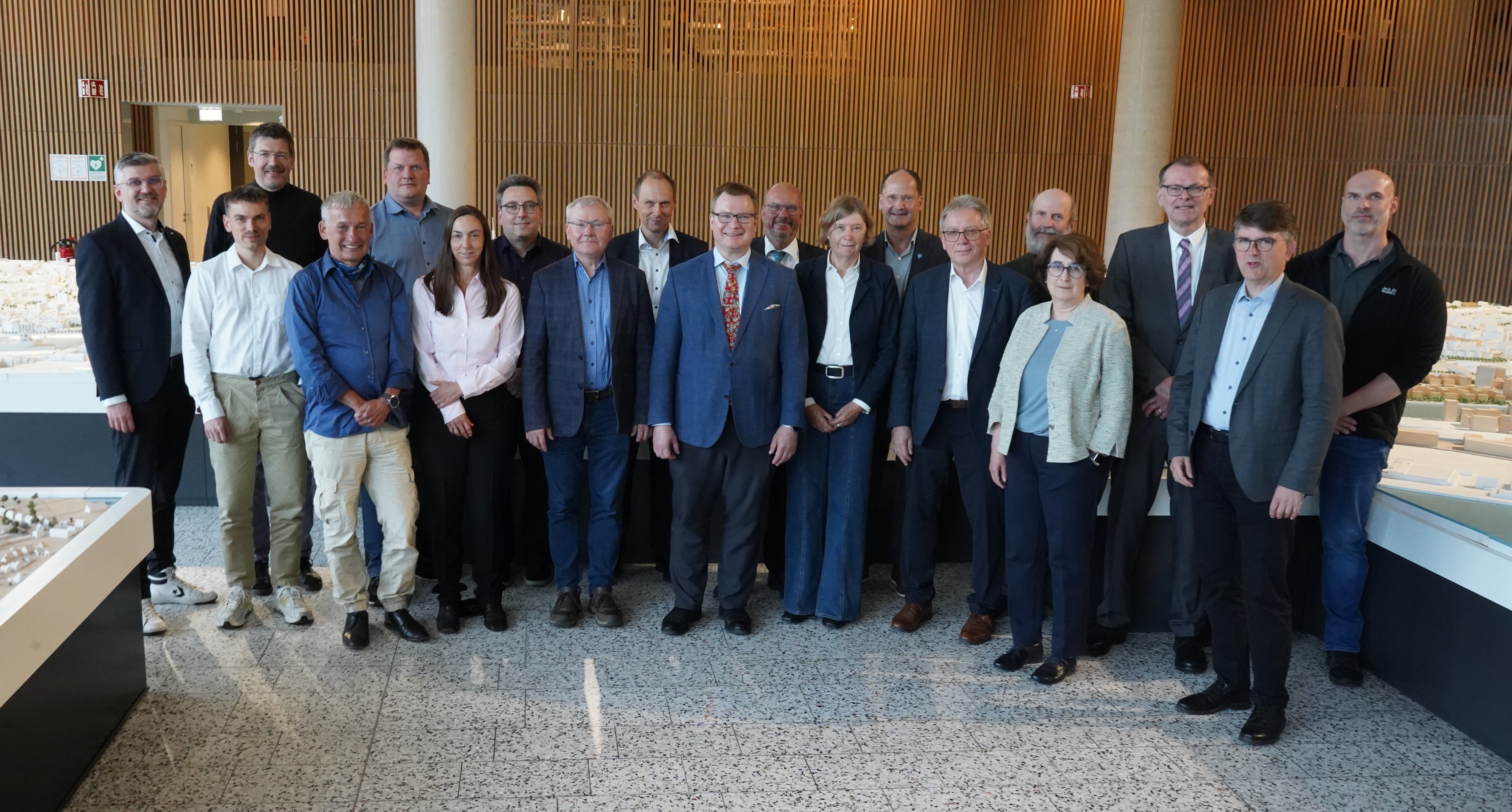 Gruppenbild des LA-Geobasis